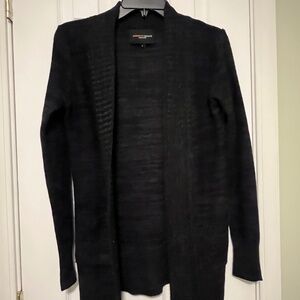 Black Knit Cardigan Long Sleeve Very Warm